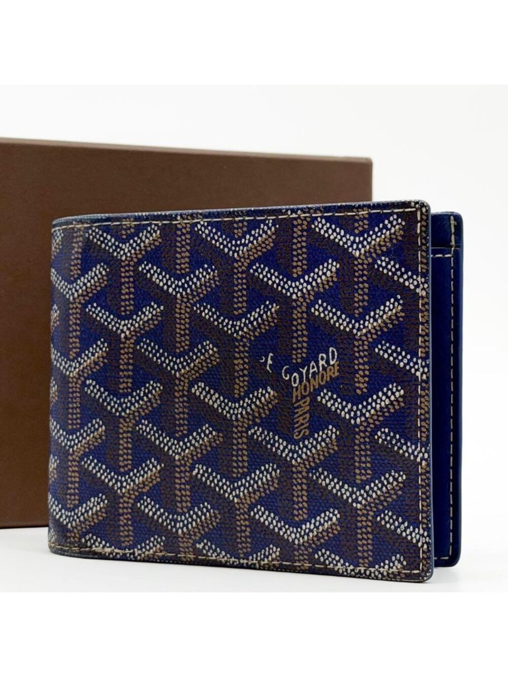 Goyard Saint Florentine Bifold Herribone Wallet